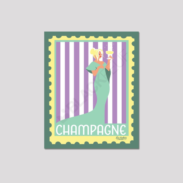 Discover TIMBRÉS postcards | Stamp inspiration & colourful designs