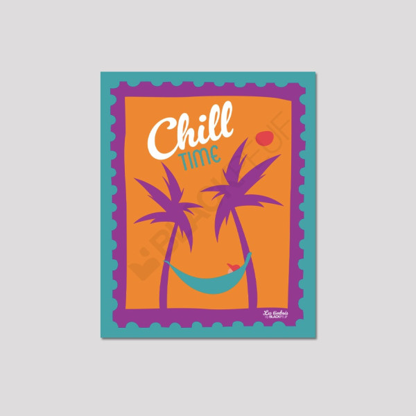 Entdecken Sie die Postkarten von TIMBRÉS | Inspiration durch Briefmarken und farbenfrohe Designs