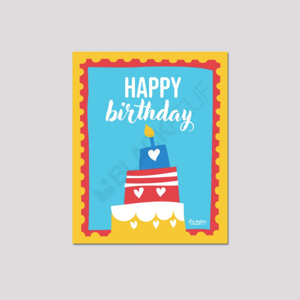 Entdecken Sie die Postkarten von TIMBRÉS | Inspiration durch Briefmarken und farbenfrohe Designs