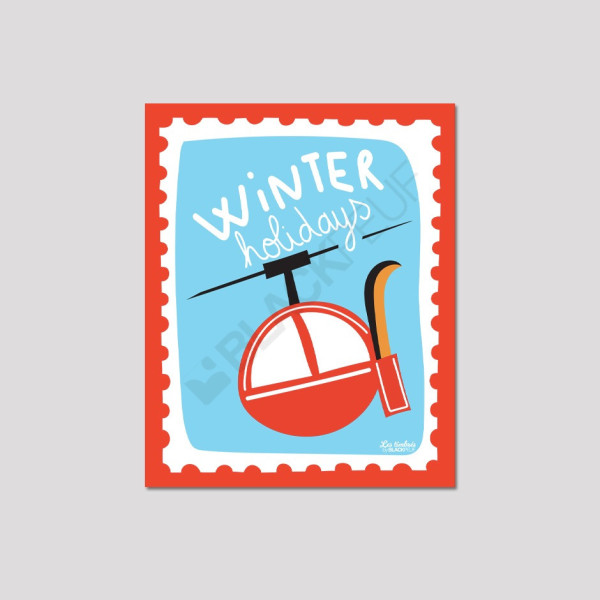 Découvrez les cartes postales les TIMBRÉS | Inspiration timbre & designs colorés