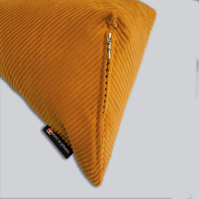 Cushion CAMEL VELOUR BLACKPEUF