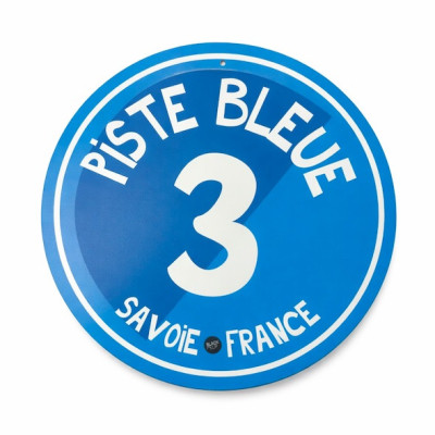 Balise de piste de ski en aluminium | ambiance montagne décoration Blackpeuf