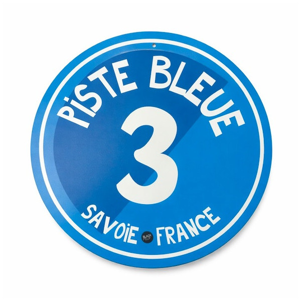 Balise de piste de ski en aluminium | ambiance montagne décoration Blackpeuf