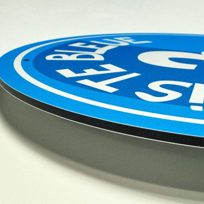 Segnaletica per piste da sci in alluminio | Decorazioni in stile montano Blackpeuf