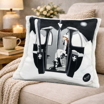 BLACK POP UP CUSHION BLACKPEUF