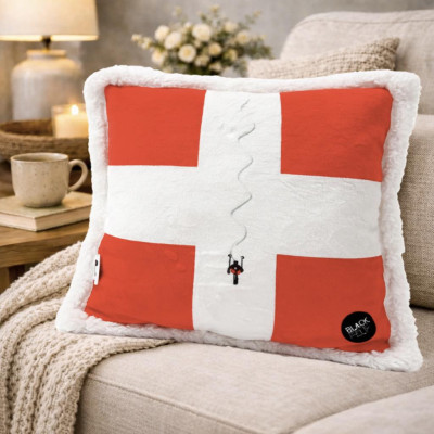 COUSSIN DRAPEAU DE SAVOIE