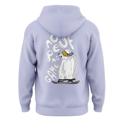 Blackpeuf mountain sweatshirt – organic cotton, printed in Savoie