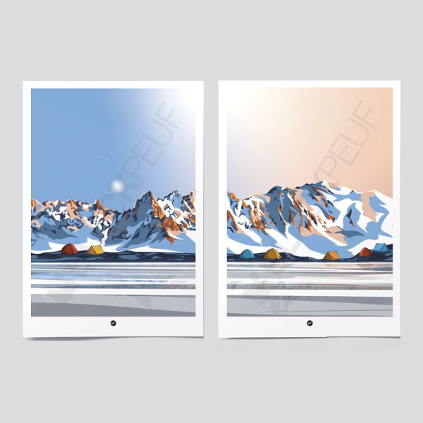 CONFEZIONE DUO POSTER TO THE WILD