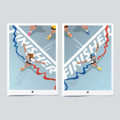 PACK  DUO AFFICHE FINISHER