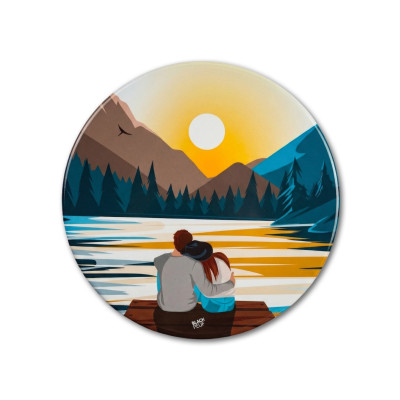 BLACKPEUF Coaster | Decorative accessory and chic souvenir