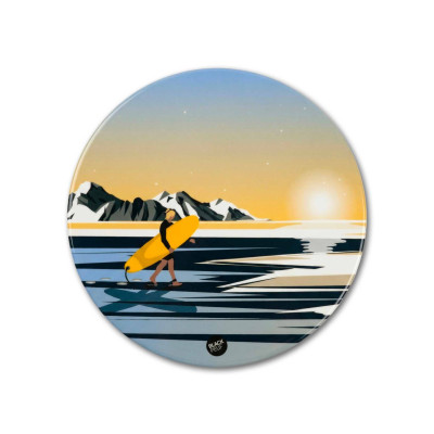 BLACKPEUF Coaster | Decorative accessory and chic souvenir