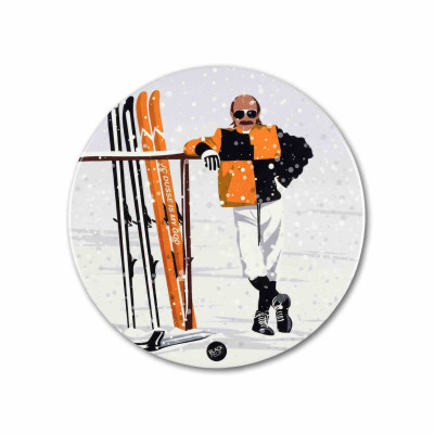 BLACKPEUF Coaster | Decorative accessory and chic souvenir