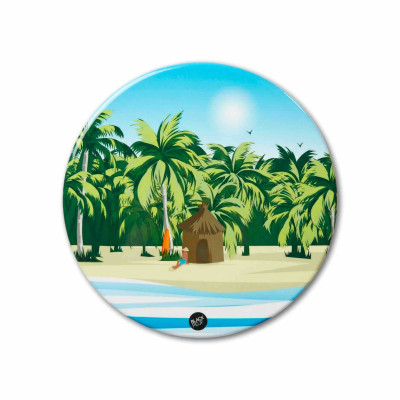 BLACKPEUF Coaster | Decorative accessory and chic souvenir