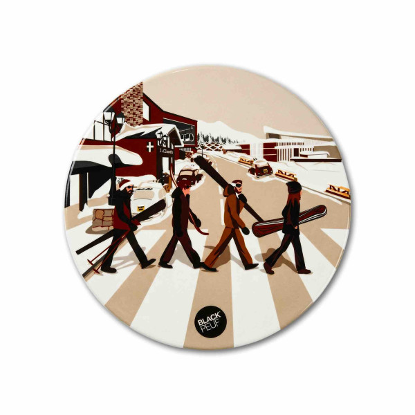 Dessous de plat BLACKPEUF | Accessoire déco et souvenir chic