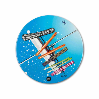 BLACKPEUF Untersetzer | Dekoratives Accessoire und schickes Souvenir