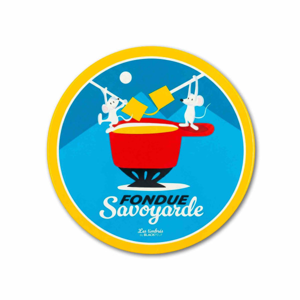 BLACKPEUF Coaster | Decorative accessory and chic souvenir