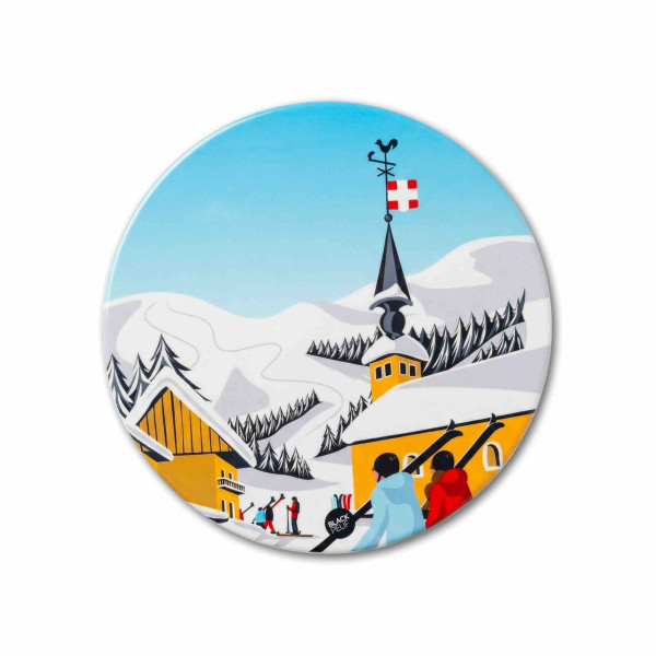 BLACKPEUF Untersetzer | Dekoratives Accessoire und schickes Souvenir