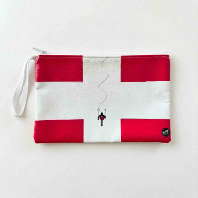 GRANDE POCHETTE DRAPEAU DE SAVOIE