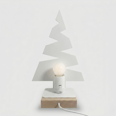 Lampe sapin Blanche