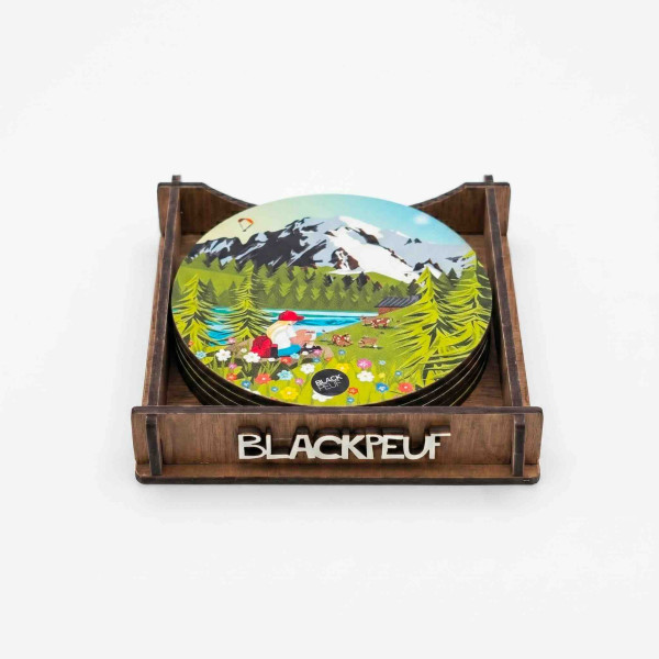 DESSOUS DE VERRE CAFE FOLLIET ETE BLACKPEUF