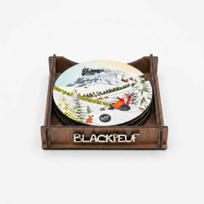 COASTERS CAFE FOLLIET HIVER BLACKPEUF