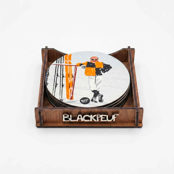 COASTERS JC DUSSE BLACKPEUF