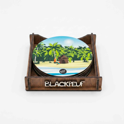 DESSOUS DE VERRE LA PAILLOTE BLACKPEUF