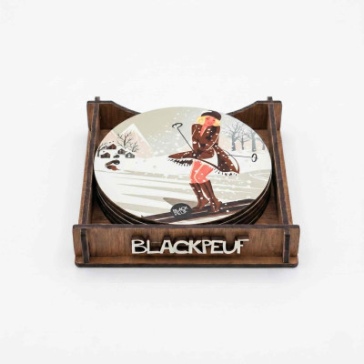 COASTERS PEUF PEUF PIDOU BLACKPEUF