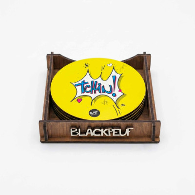 COASTERS ONOMATHOPEE TCHIN BLACKPEUF