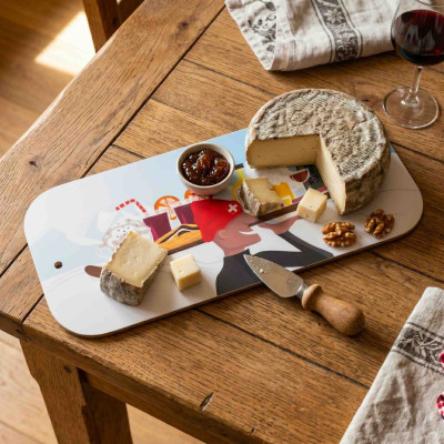 Tagliere montagna – Stampa originale Blackpeuf