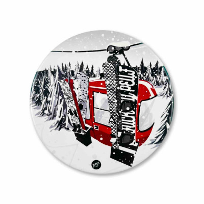 Dessous de plat BLACKPEUF | Accessoire déco et souvenir chic