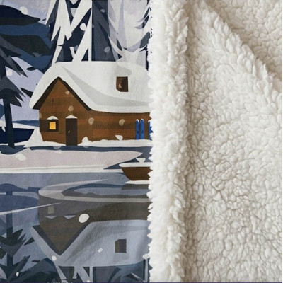 PLAID CHALET AU BORD DU LAC BLACKPEUF