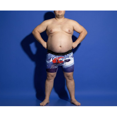 Boxer au design unique, inspiré par les paysages savoyards