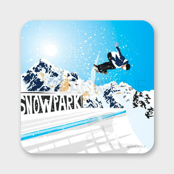 TABLEAU HALF PIPE SNOWPARK