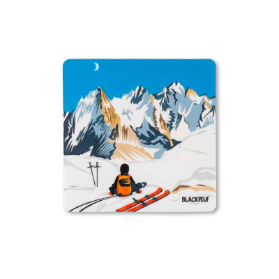 AUTOCOLLANT LEVER DU MONT BLANC