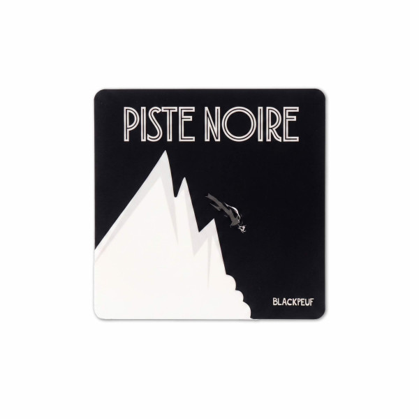 AUTOCOLLANT PISTE NOIRE
