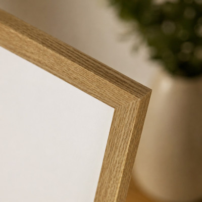 OAK-COLORED WOODEN FRAME 30x40 CM | BLACKPEUF