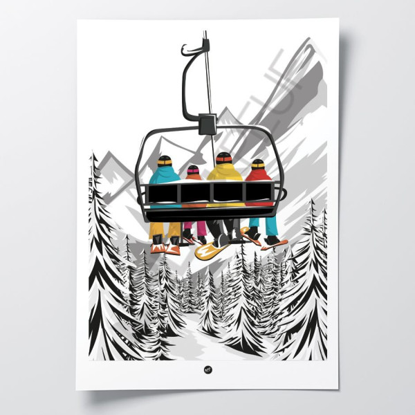Découvrez les affiches BLACKPEUF | Designs colorés pour votre déco