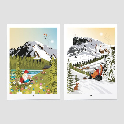 Découvrez les affiches BLACKPEUF | Designs colorés pour votre déco