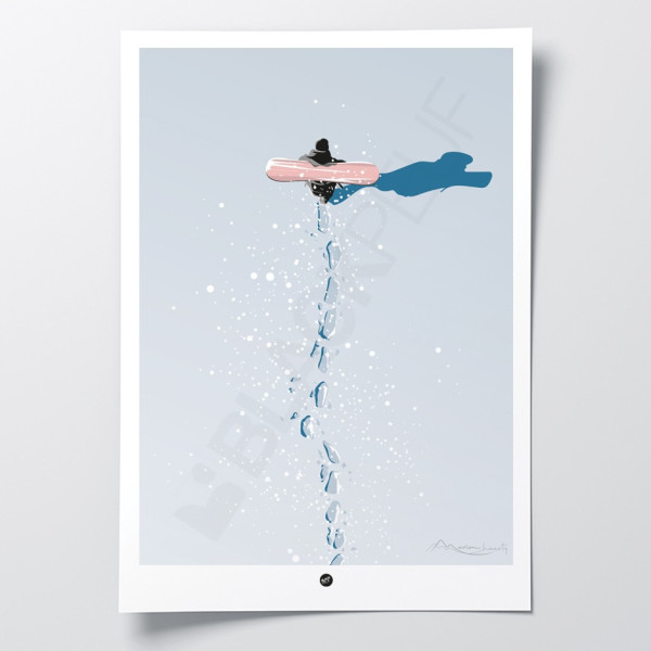 POSTER SNOW ASCENSION