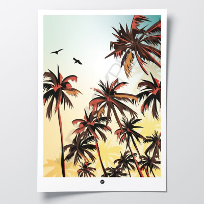 This BLACKPEUF poster offers a high-end and modern look with its vibra