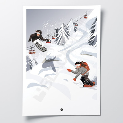 Découvrez les affiches BLACKPEUF | Designs colorés pour votre déco
