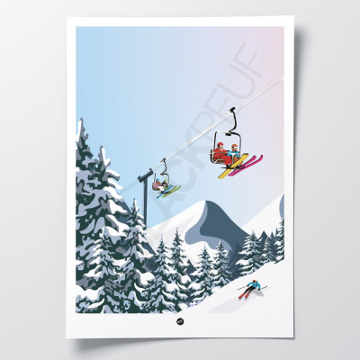 Découvrez les affiches BLACKPEUF | Designs colorés pour votre déco