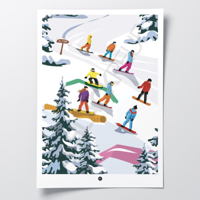 Discover BLACKPEUF posters | Colorful designs for your decor