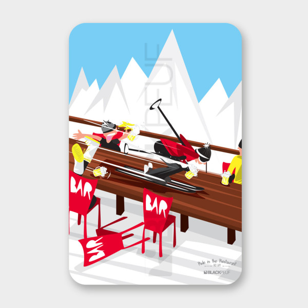 Interior Decoration Paintings: Savoie Illustrations by BLACKPEUF