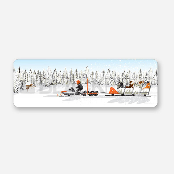 Tableaux de décoration intérieure : Illustrations Savoie par BLACKPEUF