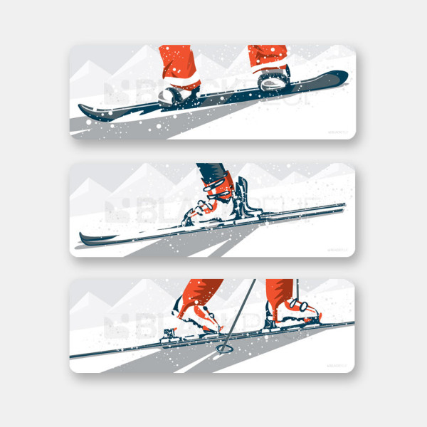 PACK TRIO SKI SNOW RANDO