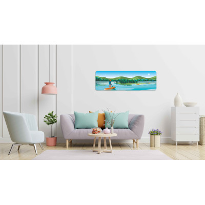 Tableaux de décoration intérieure : Illustrations Savoie par BLACKPEUF