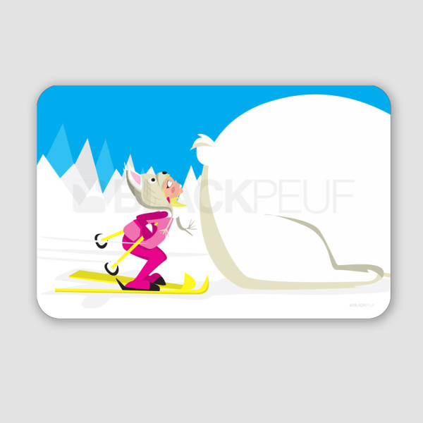 Tableaux de décoration intérieure : Illustrations Savoie par BLACKPEUF