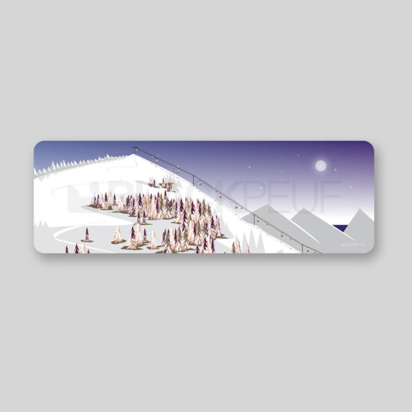 TABLEAU WINTER MOUNTAIN